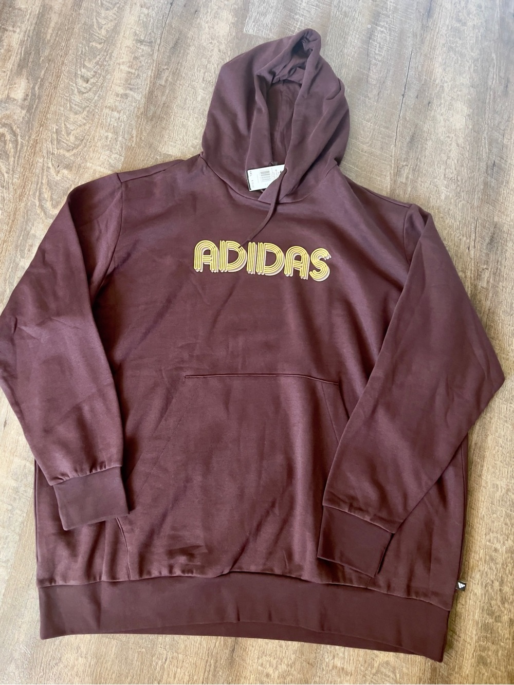 Adidas Men's Fleece Active Hoodie-Size 4XL